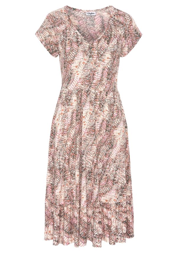 BUFFALO BUFFALO Haljina  bež / zelena / roza / hrđavo crvena