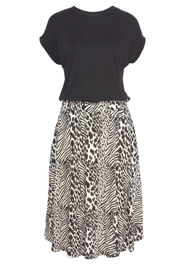 BUFFALO BUFFALO Haljina  boja pijeska / crna