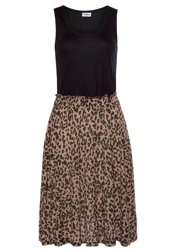 BUFFALO BUFFALO Haljina  svijetlosmeđa / crna