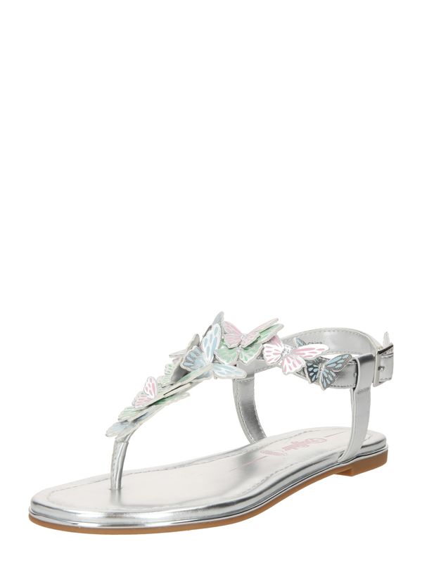 BUFFALO BUFFALO Japanke  pastelno zelena / pastelno roza / srebro