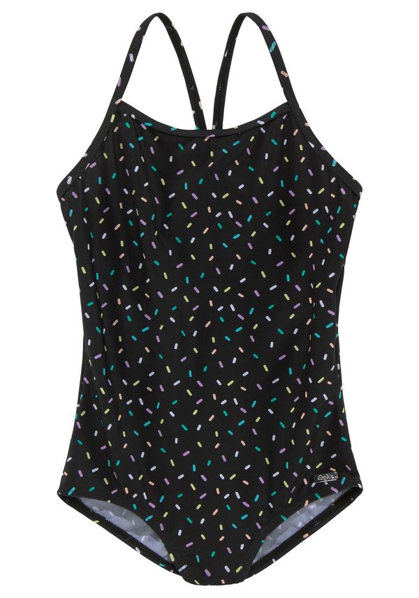 BUFFALO BUFFALO Jednodijelni kupaći kostim  tirkiz / svijetlozelena / ljubičasta / crna