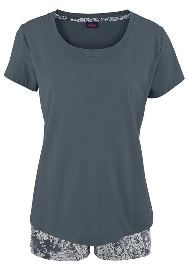 BUFFALO BUFFALO Kratke hlače za spavanje  golublje plava / svijetlosiva