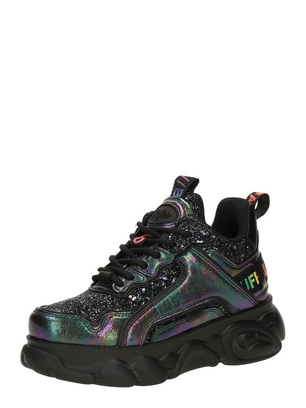 BUFFALO BUFFALO Niske tenisice 'CLD CHAI'  zelena / ljubičasta / crna