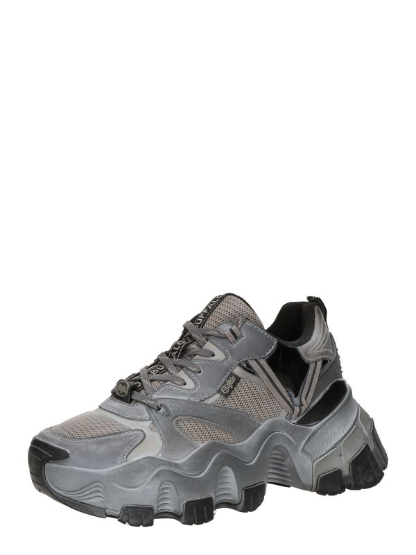 BUFFALO BUFFALO Niske tenisice 'Norion'  siva / bazalt siva / tamo siva
