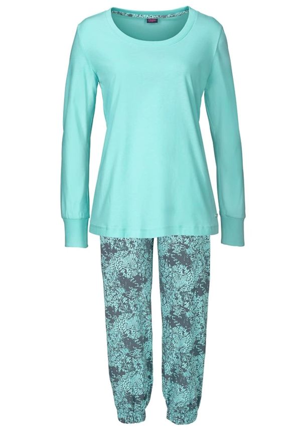 BUFFALO BUFFALO Pidžama  tirkiz / golublje plava