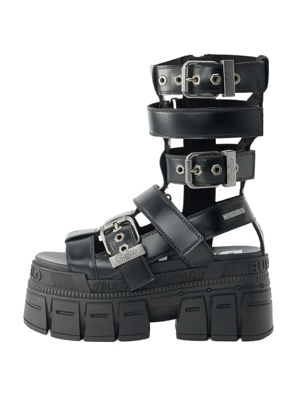 BUFFALO BUFFALO Sandale 'GOSPHER ZEUS'  crna