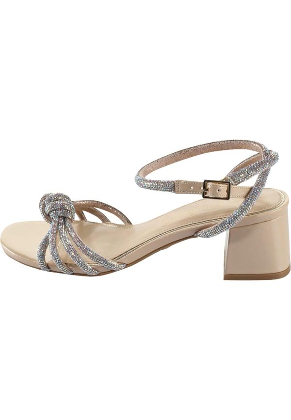 BUFFALO BUFFALO Sandale 'Lilly Bow'  bež