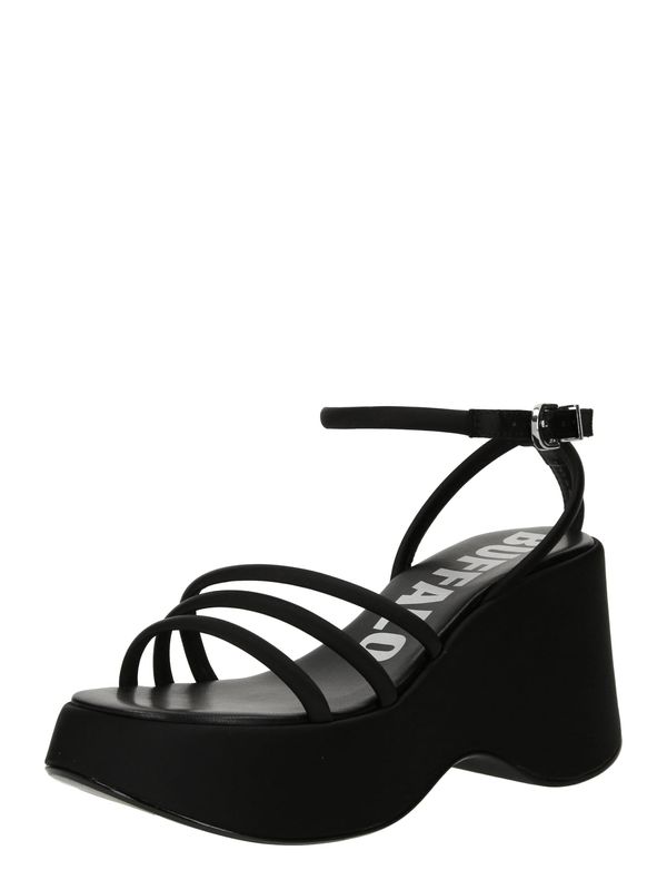 BUFFALO BUFFALO Sandale s remenčićima 'JOY'  crna