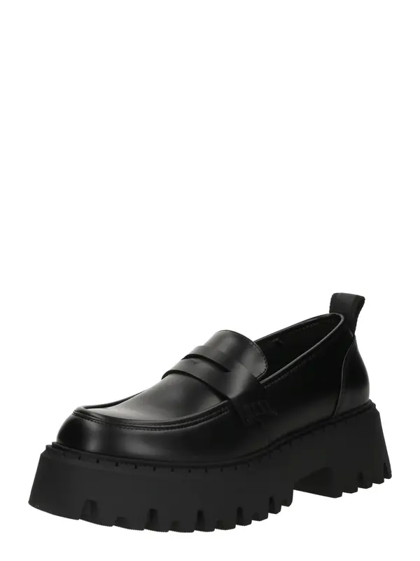 BUFFALO BUFFALO Slip On cipele 'ASPEN'  crna