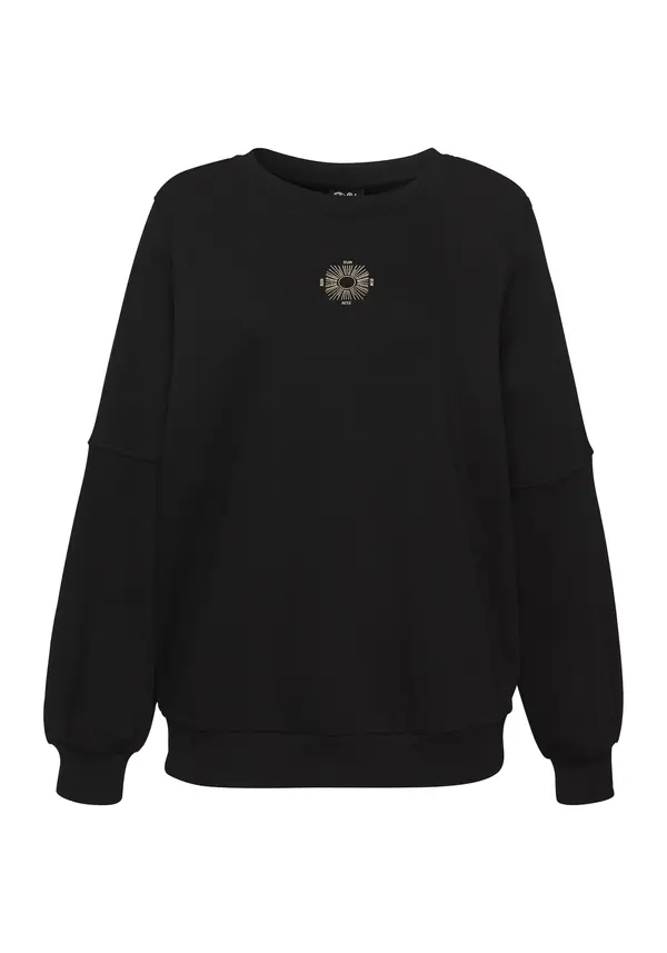 BUFFALO BUFFALO Sweater majica  zlatna / crna