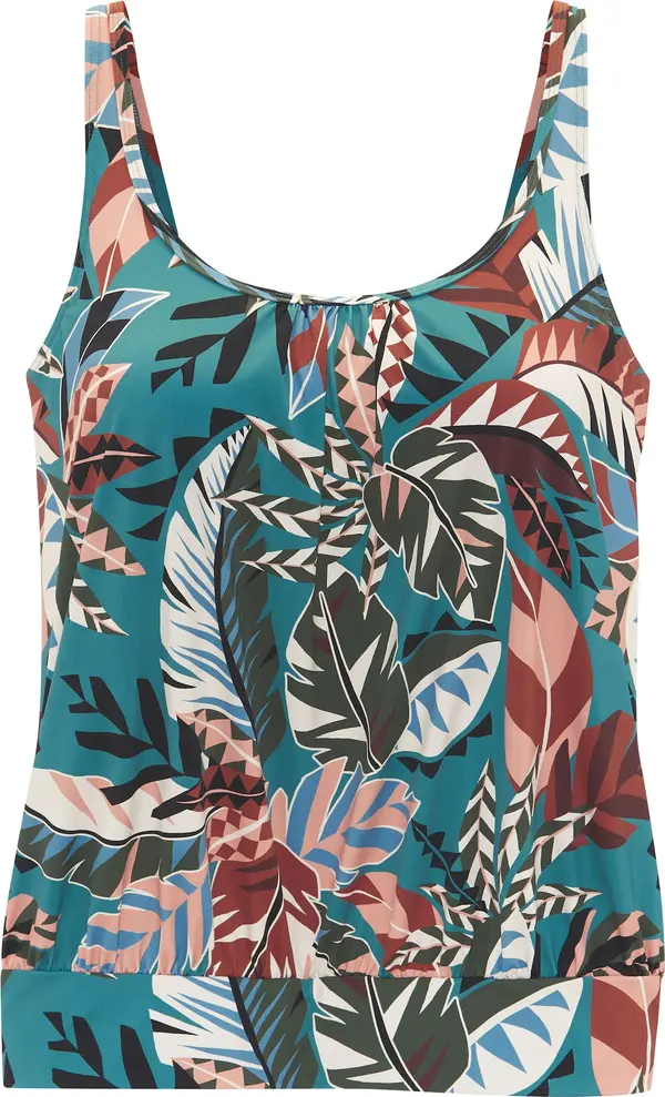 Buffalo BUFFALO Tankini top  nude / akvamarin / maslinasta