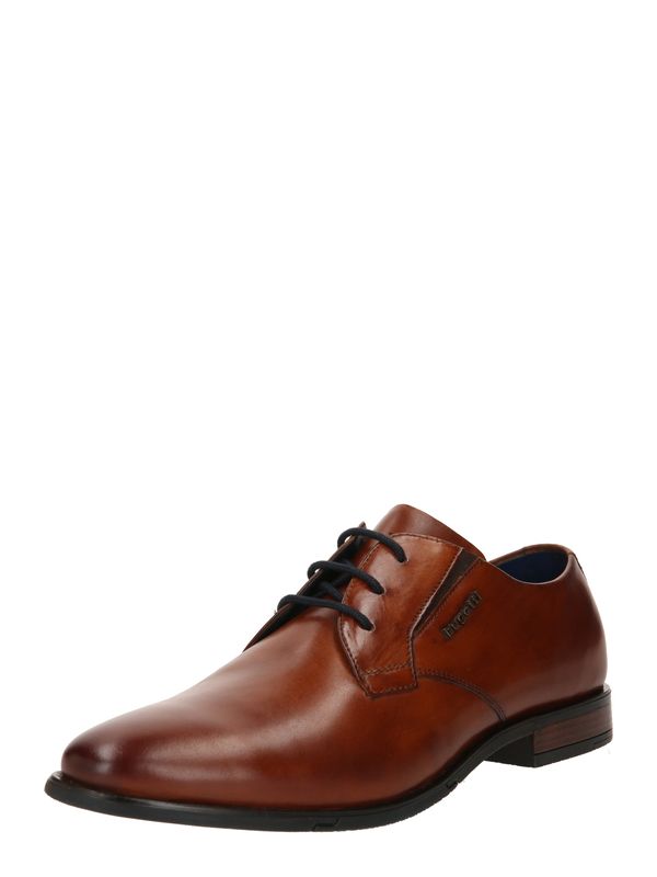 bugatti bugatti Cipele na vezanje 'Gapo'  konjak