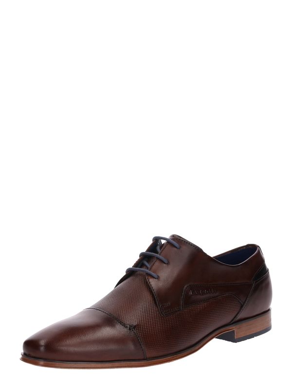 bugatti bugatti Cipele na vezanje 'Morino'  kestenjasto smeđa