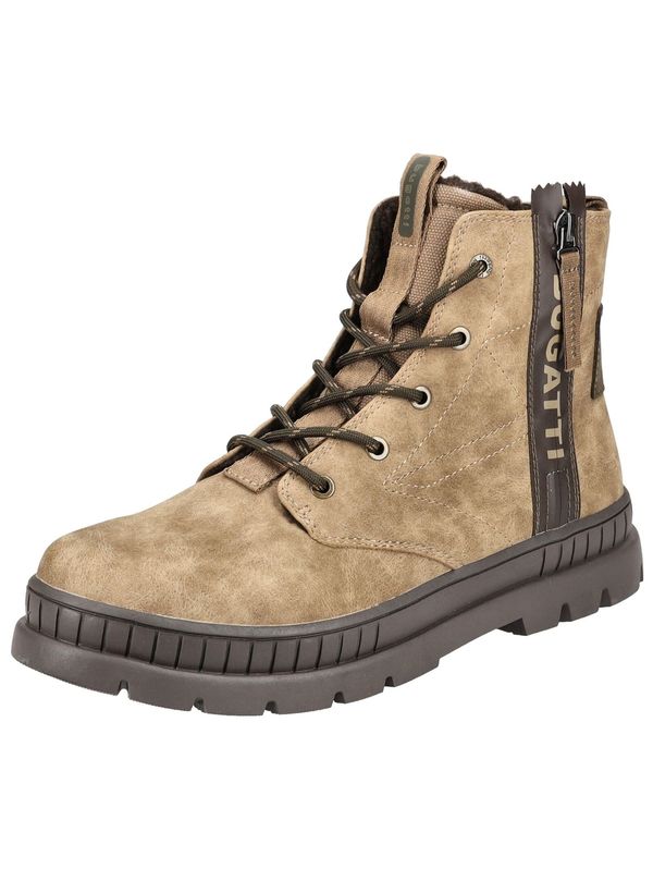 bugatti bugatti Čizme na vezanje  pijesak / smeđa