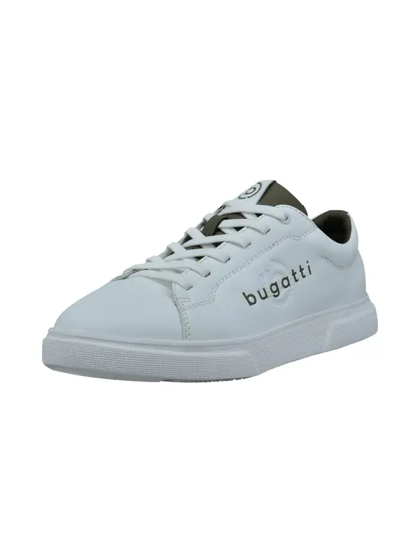 bugatti bugatti Niske tenisice  maslinasta / bijela