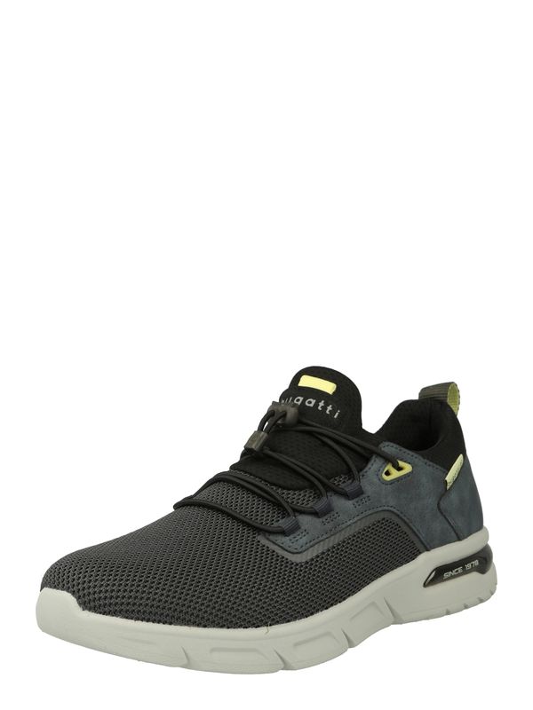 bugatti bugatti Niske tenisice 'Nubola'  mornarsko plava / golublje plava / svijetložuta