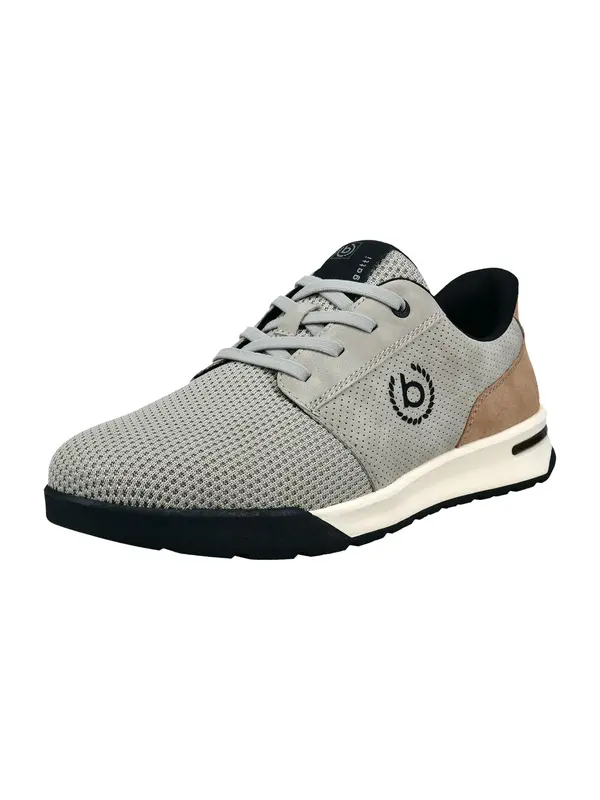 bugatti bugatti Niske tenisice  siva / taupe siva / crna