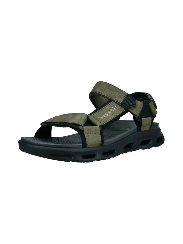 bugatti bugatti Sandale za hodanje  siva / kaki / crna