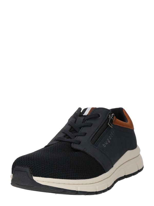 bugatti bugatti Sportske cipele na vezanje  morsko plava / smeđa