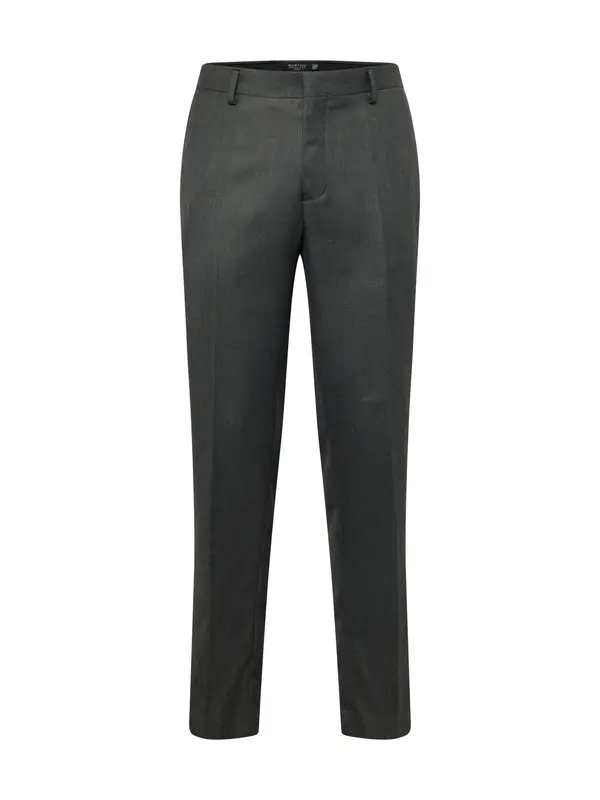 BURTON MENSWEAR LONDON BURTON MENSWEAR LONDON Hlače na crtu  antracit siva