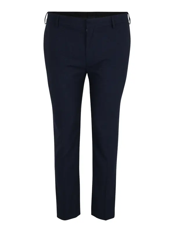 BURTON MENSWEAR LONDON BURTON MENSWEAR LONDON Hlače na crtu 'Marl'  mornarsko plava