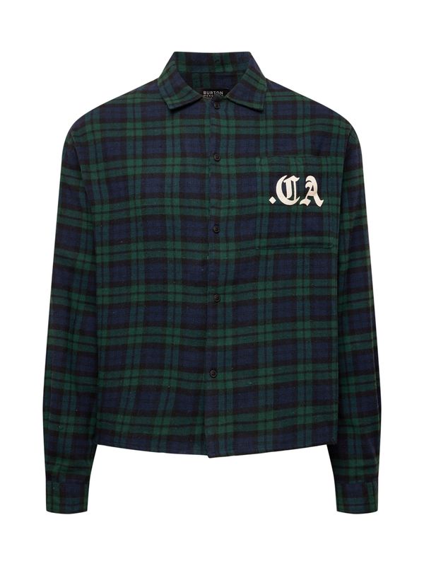 BURTON MENSWEAR LONDON BURTON MENSWEAR LONDON Košulja  mornarsko plava / zelena / crna