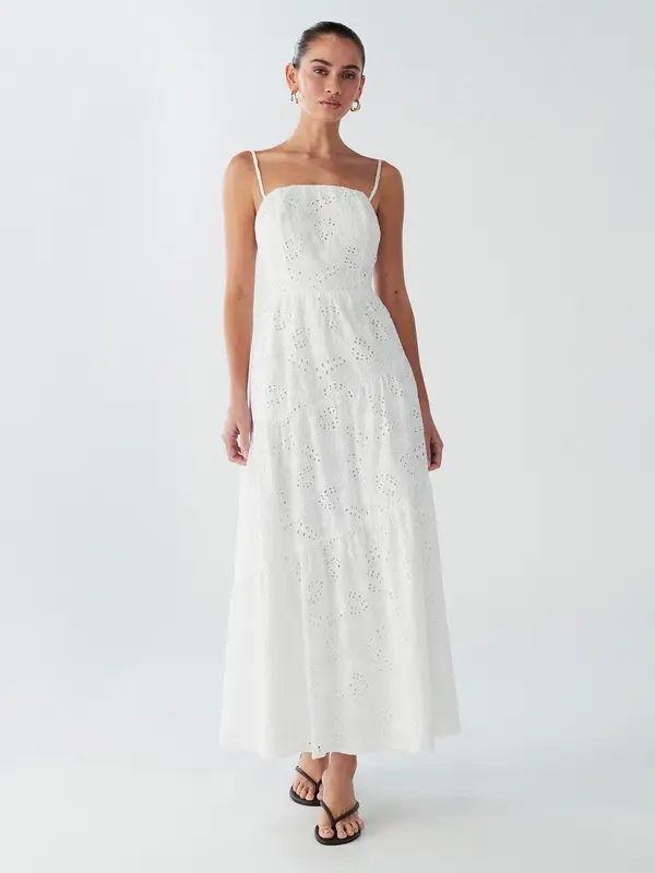 BWLDR BWLDR Haljina 'ARNA DRESS'  bijela
