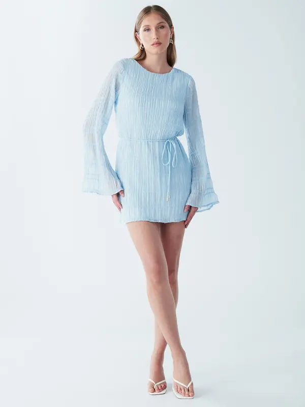 BWLDR BWLDR Haljina 'ASHLEIGH DRESS'  svijetloplava
