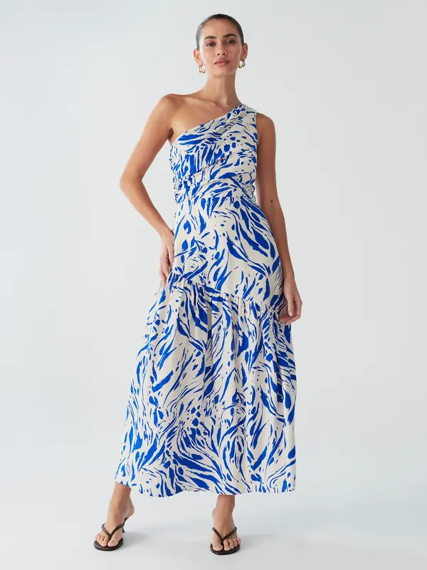 BWLDR BWLDR Haljina 'FABIO MIDI DRESS'  crna