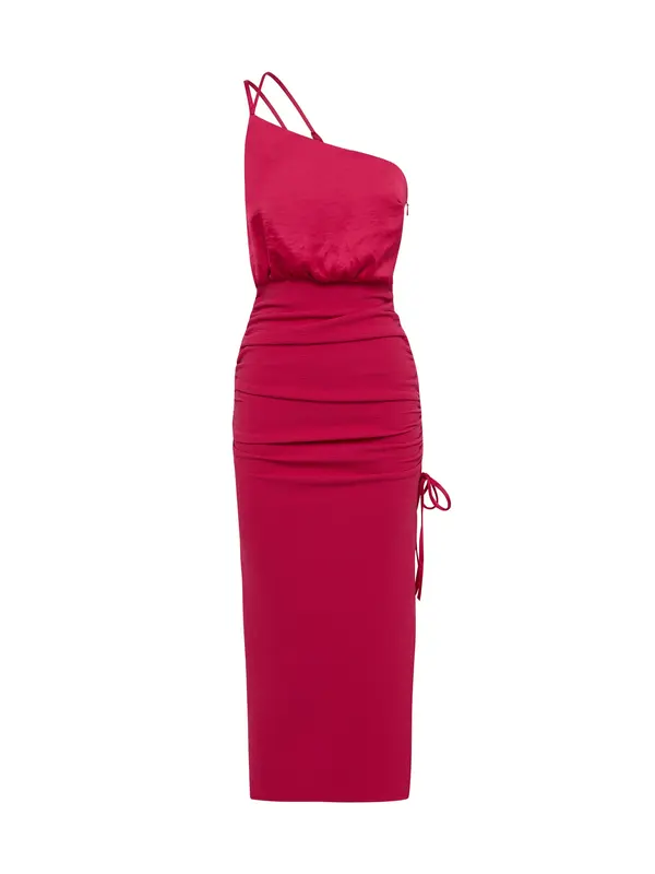 BWLDR BWLDR Haljina 'INDIA MIDI'  magenta