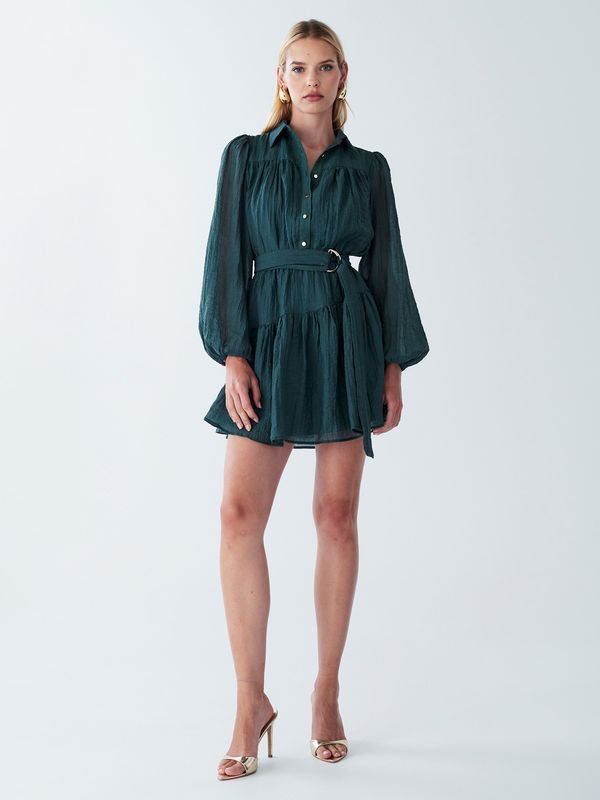 BWLDR BWLDR Haljina 'Jai'  tamno zelena