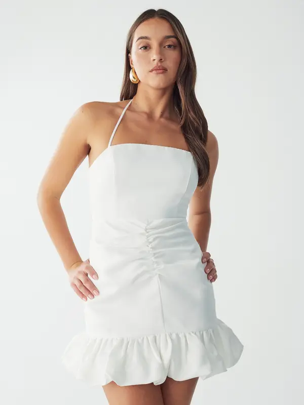 BWLDR BWLDR Haljina 'LAIA MINI DRESS'  bijela