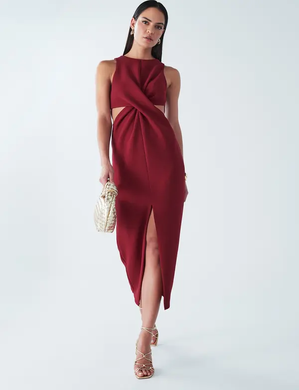 BWLDR BWLDR Haljina 'Newark'  burgund