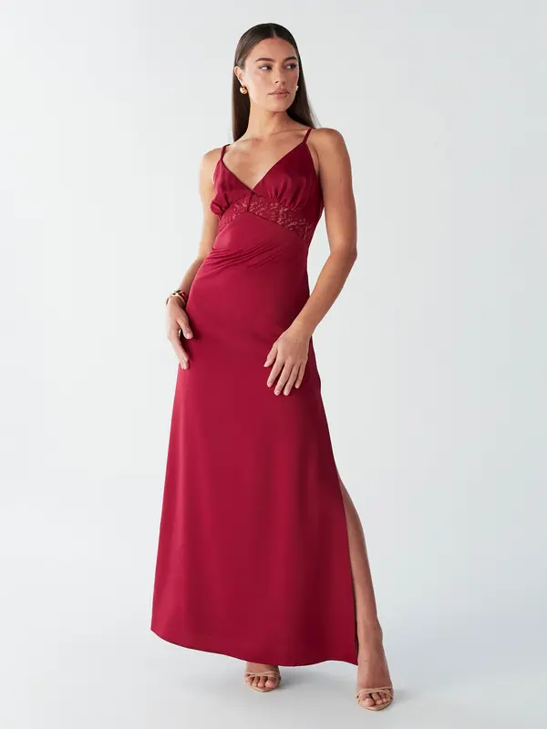 BWLDR BWLDR Haljina 'PEDRO DRESS'  crvena