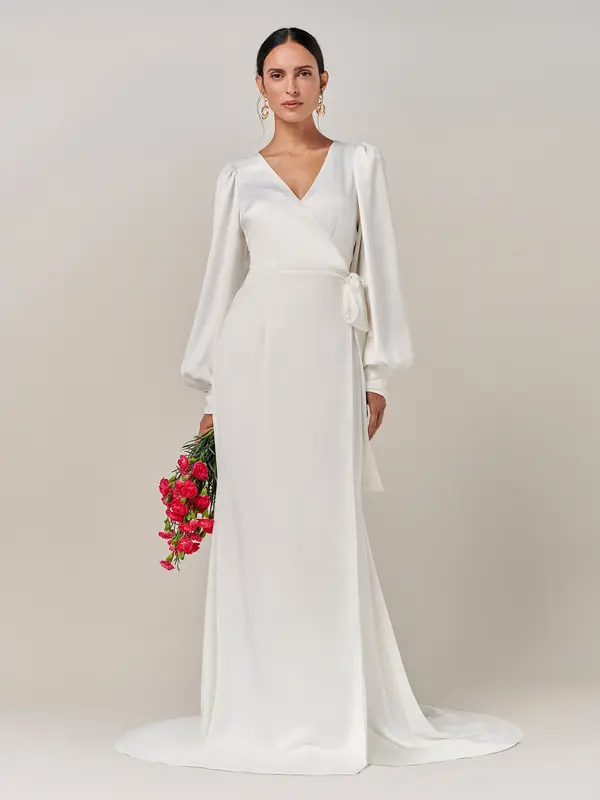BWLDR BWLDR Haljina 'RIVER GOWN'  bijela