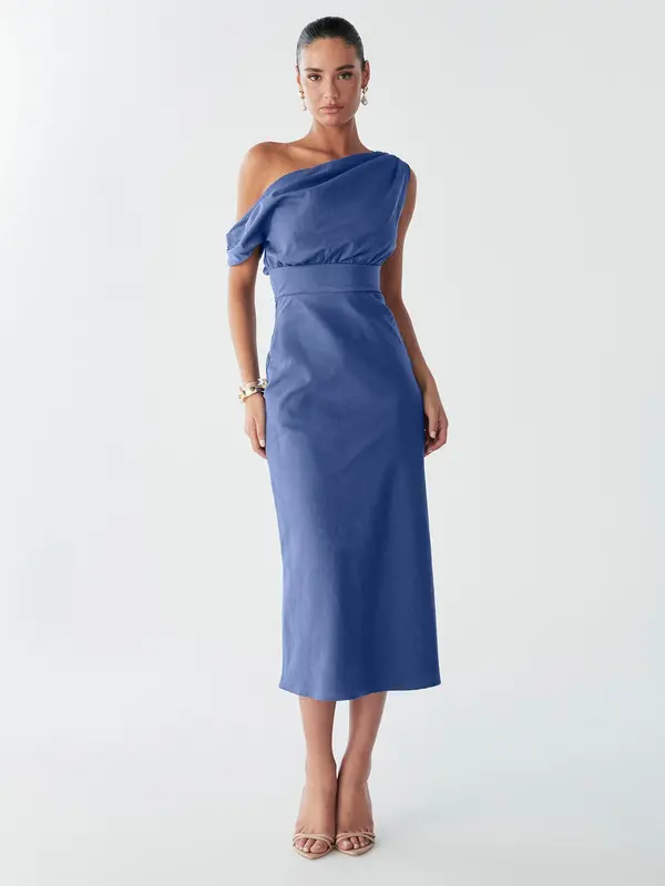 BWLDR BWLDR Haljina 'SONOA MAXI DRESS'  kobalt plava