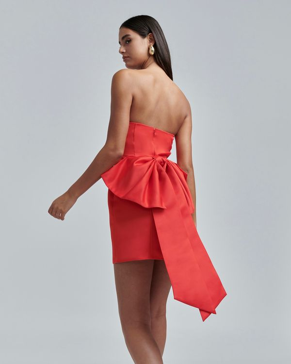 BWLDR BWLDR Koktel haljina 'Bowe'  crvena