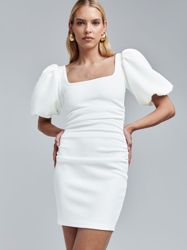 BWLDR BWLDR Koktel haljina 'Shaya'  bijela