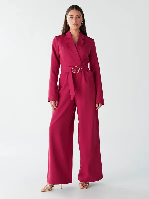 BWLDR BWLDR Kombinezon 'ATTICA JUMPSUIT'  crvena
