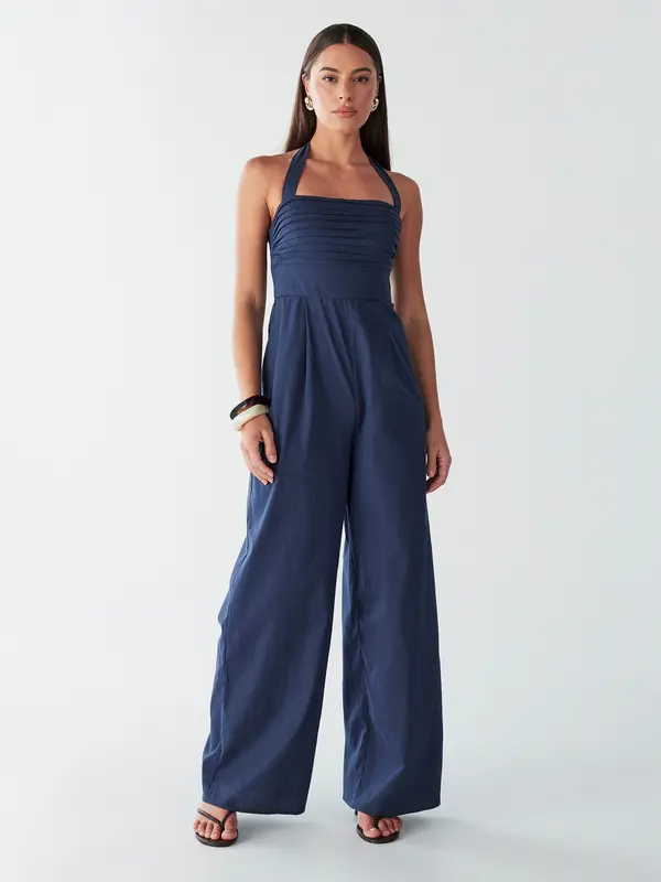 BWLDR BWLDR Kombinezon 'LILO JUMPSUIT'  mornarsko plava