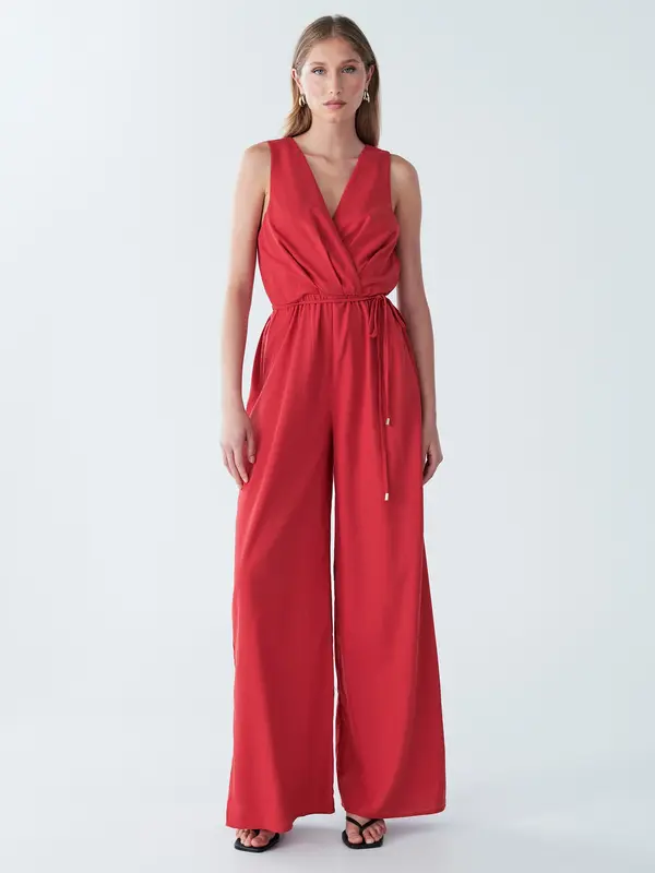 BWLDR BWLDR Kombinezon 'SPARKLE JUMPSUIT'  crvena