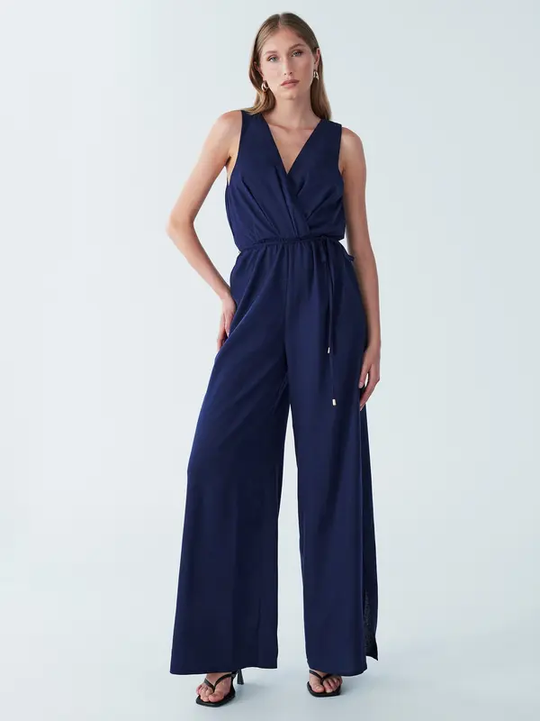 BWLDR BWLDR Kombinezon 'SPARKLE JUMPSUIT'  mornarsko plava