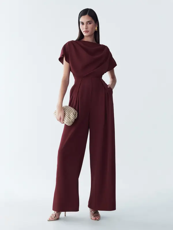 BWLDR BWLDR Kombinezon 'Tina'  bordo