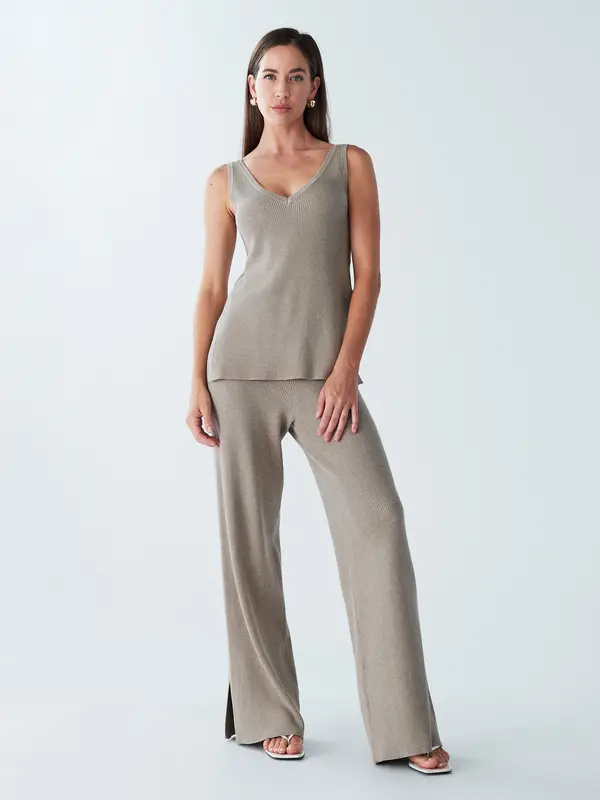 BWLDR BWLDR Top 'ELENOR'  bež siva