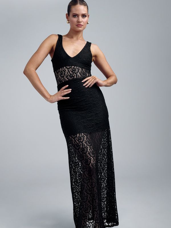 BWLDR BWLDR Večernja haljina 'SOLO'  crna