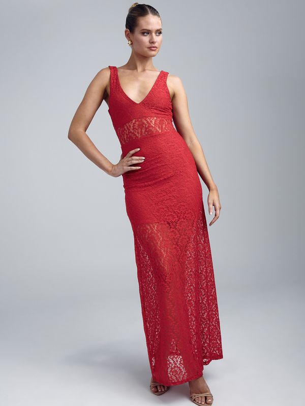 BWLDR BWLDR Večernja haljina 'SOLO'  krvavo crvena