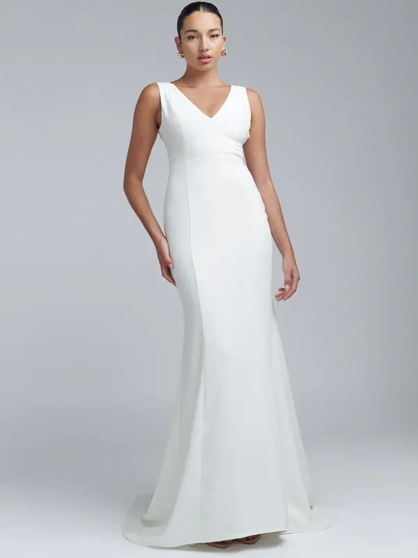 BWLDR BWLDR Večernja haljina 'VIOLA GOWN'  bijela