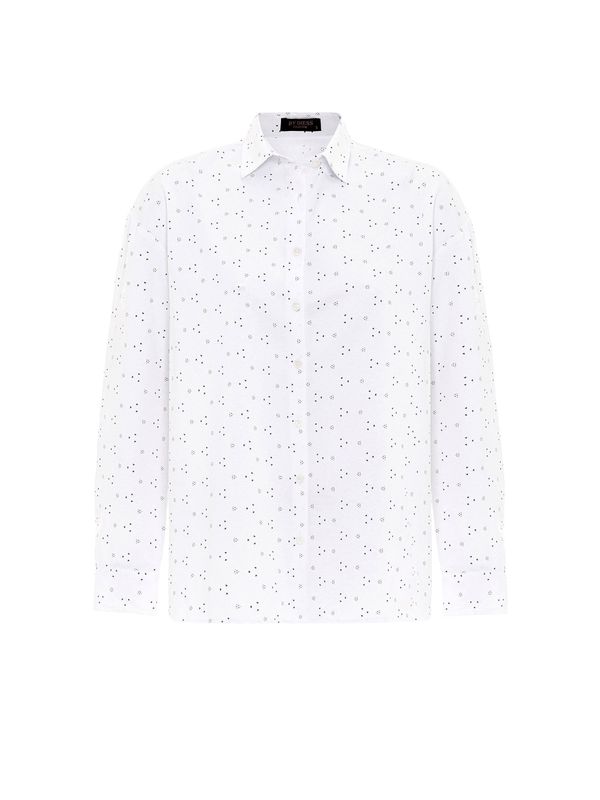 By Diess Collection By Diess Collection Bluza  crna / bijela