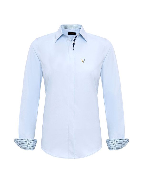 By Diess Collection By Diess Collection Bluza  plava / svijetloplava