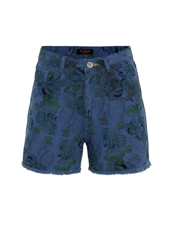 By Diess Collection By Diess Collection Hlače  indigo / zelena / crna